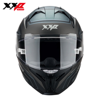 Casques de moto intégraux NEUFS avec grand spoiler, double visière, boucle à dégagement rapide, XXL VINDICATOR SPIKE DOT ABS, toutes saisons