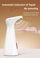 Dispensador de Jabón Automático Sin Contacto al por Mayor, 200mL 6.76oz, Dispensador de Jabón Líquido para Manos y Platos, Juego de Dispensadores para Baño y Cocina