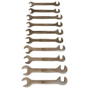 KS <b>TOOLS</b> BRONZEplus Double open ended <b>spanner</b> set small, 10 pcs - Product Image 1
