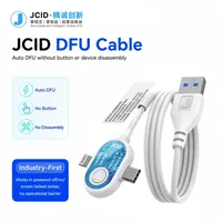 Câble de récupération DFU JCID, ligne d'entrée DFU automatique pour iPhone, iPad, Mac, Android, outils de réparation du système de flashage du firmware