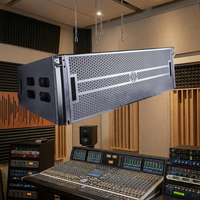 Haut-parleur Line Array externe à trois voies de performance professionnelle de grande envergure, série LS3 MRL, avec aimant néodyme, 8 Ohm 250W, enceinte en bois LF
