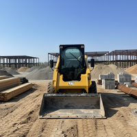 Chargeuse compacte Caterpillar 246D d'occasion, faible nombre d'heures de fonctionnement, capacité nominale de 2,3 tonnes, moteur de 82 kW, pompe hydraulique d'origine, modèle 2023