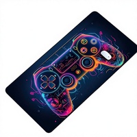 Alas Mouse Karet Alami Anti Air untuk Gaming dengan Perlindungan Radiasi, Modul Warna Primer Karet Halus untuk Laptop PC Besar