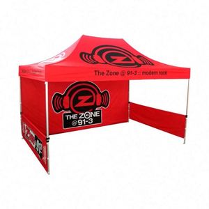 No MOQ Fast Shipping Cheap Full Color Advertising Heavy Duty Steel Frame 10x10ft 10x20ft Printing Logo Custom Trade Show Tent - Product Image 3