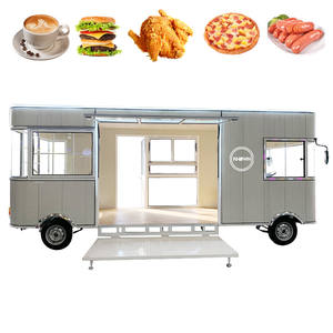Camion de restauration de rue mobile OEM, nouveau, pour la vente de hot-dogs, de glaces, de hamburgers, de nourriture, kiosques personnalisés - Product Image 2