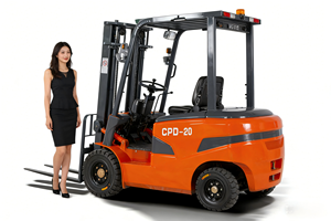 Chariot élévateur électrique avec hauteur de levage de 3000 mm |   Transpalette à conducteur marchant <span class=keywords><strong>d</strong></span>'<span class=keywords><strong>une</strong></span> capacité de 3 tonnes pour la manutention des matériaux en entrepôt - Product Image 3