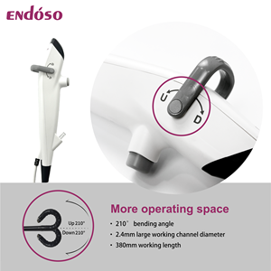 EPCH-24 Endoso harga pabrik 2.4mm kepala hiu seperti ujung busur penggunaan tunggal koledokoskop fleksibel untuk operasi hepatolitik - Product Image 2