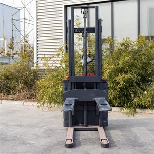 Apilador portátil de autocarga de 1500kg, carretilla elevadora de plataforma de carga automática eléctrica, camión hidráulico para carga de elevación - Product Image 1