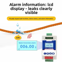 Detector de Fugas de Agua, Sensor de Detección de Fugas, Cable para Sala de Servidores, Alarma de Inundación, Sonda Inductiva, Monitor de Cuerda, 10-30V DC