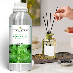 Aceite esencial de menta orgánico superventas OEM 100% aceite de menta orgánico Natural puro para difusor de caña de aromaterapia - Product Image 1