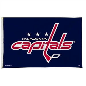 High Quality NHL <b>Flag</b> Custom Printed 3x5ft 100% Polyester Double Sided Washington Capitals <b>Flag</b> - Product Image 2