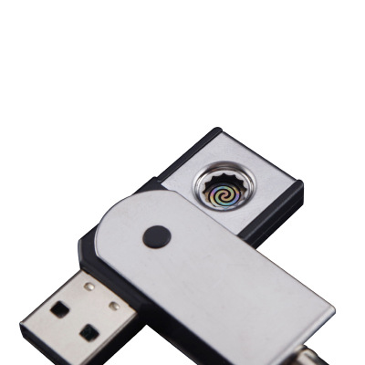 USB зажигалка брелок USB Зажигалка