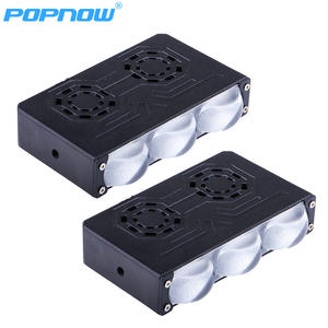 Focos LED de 3 Lentes para Automóvil, Luces de Trabajo para Conducción en Niebla, Luces Auxiliares Externas, Luces LED para Parrilla de 3000k y 6000k con Ventilador - Product Image 3