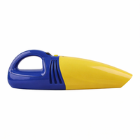 Aspirateur automobile portable de petite taille avec logo personnalisé, alimenté par batterie, en ABS, optimisé pour le nettoyage des espaces étroits, y compris les porte-gobelets