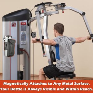 Bolsa Magnética para Botella de Agua, Soporte Magnético para Teléfono, Bolsa de Gimnasio Magnética para Botellas Stanley, Owala, Simple Modern - Product Image 6