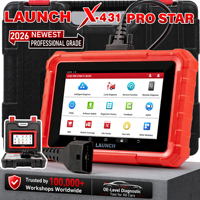 LAUNCH X431 PRO STAR Escáner OBD2 Profesional, Herramienta de Diagnóstico Automotriz, Escáner Bidireccional de Sistema Completo