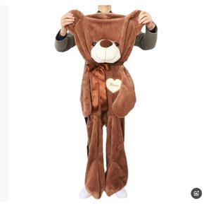 Housse en cuir semi-finie pour ours en peluche personnalisé, jouet en peluche à câliner - Product Image 6