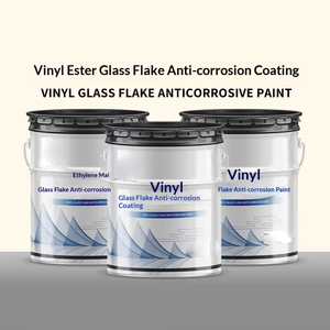 Pintura Líquida Acrílica de Vinilo con Escamas de Vidrio del Fabricante, Recubrimiento Anticorrosión <span class=keywords><strong>para</strong></span> Alcantarillas, Torres de Desulfuración y Tuberías - Product Image 4