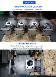 OEM 705-56-47020 Bomba hidráulica de engranajes para el camión volquete de Komatsu - Product Image 5