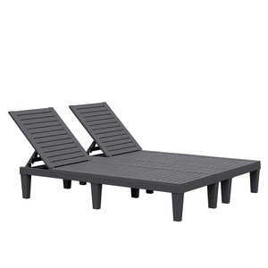Chaise longue da giardino sedie da mare da spiaggia lettini da sole mobili da esterno - Product Image 1