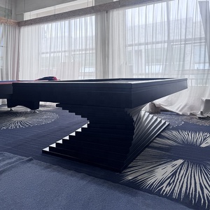 Mesa de <span class=keywords><strong>Billar</strong></span> Clásica Personalizada de Fábrica, Moderna y de Lujo, Mesa de <span class=keywords><strong>Billar</strong></span> Económica, Mesa de Juego 3 en 1, Mesa de <span class=keywords><strong>Billar</strong></span> de 7, 8 y 9 pies - Product Image 4