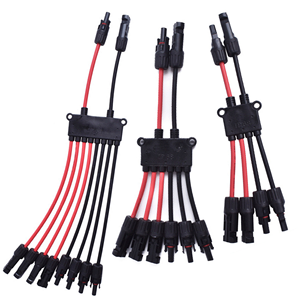 Connettore a Y <span class=keywords><strong>MC</strong></span> Four Y, Adattatore Parallelo PV 4-2, Splitter a Y per Pannelli Solari IP68, Cavo di Assemblaggio 1kV per Sistemi Fotovoltaici - Product Image 1