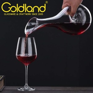 Mặt Trời Mọc Hot Bán Xiên Rượu Vang <span class=keywords><strong>Decanter</strong></span> Với Lỗ Tùy Chỉnh Thủy Tinh Nhỏ Rượu Vang Bình 330Ml - Product Image 2