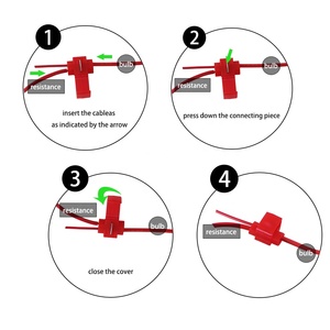50W 6ohm Load Resistors Fix LED Bulb Fast Hyper Flash Turn Signal Blink <strong>Error</strong> <strong>Code</strong> - Product Image 4