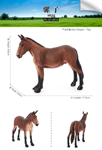 Figuras <span class=keywords><strong>de</strong></span> Animales <span class=keywords><strong>de</strong></span> Granja <span class=keywords><strong>de</strong></span> PVC Sólido al por Mayor, Figuras <span class=keywords><strong>de</strong></span> <span class=keywords><strong>Mulas</strong></span> <span class=keywords><strong>de</strong></span> Juguete - Product Image 3