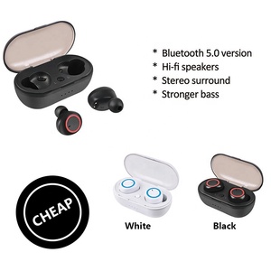 Handsfree <span class=keywords><strong>Ture</strong></span> หูฟังเอียร์บัดไร้สายสเตอริโอเบสลึก,หูฟัง Hifi สำหรับเล่นกีฬาหูฟังเล่นเกมหูฟังฟังเพลงหูฟังบลูทูธ5.0 - Product Image 3