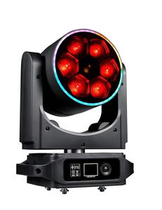 Projecteur de scène à tête mobile 7*40W RGBW 300W Bee Eye <span class=keywords><strong>LED</strong></span> avec bande <span class=keywords><strong>LED</strong></span> DMX512 pour DJ, fêtes, mariages et bars - Product Image 1