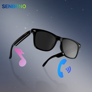 SENBONO E13スマートグラスワイヤレス<span class=keywords><strong>Bluetooth</strong></span>ハンズフリーコール音楽ノイズリダクション音声アシスタント屋外スマートスポーツグラス - Product Image 1