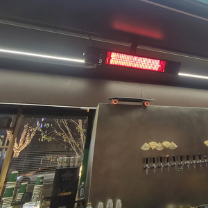 Riscaldatore Economico a Infrarossi con Telecomando per Terrazza, Cortile e Balcone, Design Sottile, Copertura di 10 mq e Impermeabile - Product Image 6