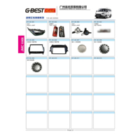 Pour JMC Van Trans Transvan Teshun gril antibrouillard rétroviseur DRL pare-chocs feu arrière phare bras de commande garde-boue pièce de rechange