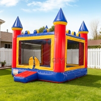 Château gonflable rebondissant à prix abordable, structures de saut commerciales d'extérieur pour enfants