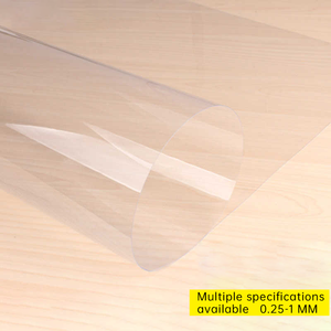 غشاء واقي على الوجهين مقاس A4 ، ورقة بلاستيكية شفافة من كلوريد البولي فينيل ، سماكة من البلاستيك الشفاف - Product Image 5