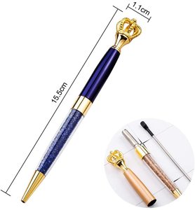 Bolígrafo de Cristal con Corona, Elegante y Moderno, de Alta Calidad para Mujeres y Niñas, para Escritorio y Escuela, 2024 - Product Image 3