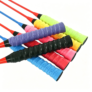 Cinta de agarre antideslizante con patrón de diamante en relieve para raquetas de bádminton, tenis y squash, paquete de 30 unidades a granel - Product Image 1