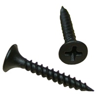 # Vis à cloison sèche 6 x 2-1/4 pouces, tête Phillips, filetage fin, phosphate noir, boîte en vrac de 3000 pièces, pour cloison sèche et montants métalliques légers