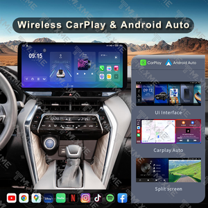 Écran central <span class=keywords><strong>Android</strong></span> grand format 12,3 pouces pour navigation automobile, compatible avec <span class=keywords><strong>TOYOTA</strong></span> VENZA 2021-2022 (sortie d'usine) - Product Image 3