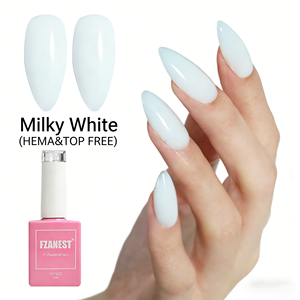 Esmalte <span class=keywords><strong>de</strong></span> Uñas en Gel Blanco Lechoso 15ml, Color Nude Neutro, Esmalte en Gel, <span class=keywords><strong>Corrector</strong></span> <span class=keywords><strong>de</strong></span> Uñas, Efecto Translúcido, Arte <span class=keywords><strong>de</strong></span> Uñas Francés - Product Image 1