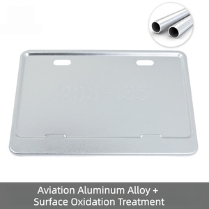 Motorcycle Accessories,New National Standard Motorcycle Aluminum Alloy Thickened License Plate Frame for Philippine - Product Image 4
