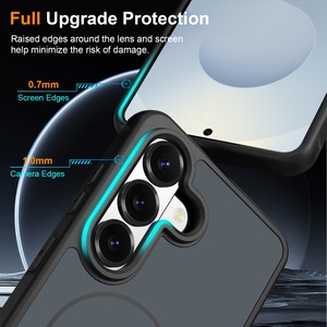 Funda Magnética para Teléfono con Protección Mejorada Contra Caídas para Samsung S26/S26+, Mate Translúcido, Antihuellas, Antigolpes - Product Image 3
