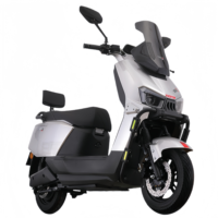 Moto électrique HAMA 1500W/2000W, sportive haute vitesse 80 km/h, puissante moto électrique pour adulte, scooter électrique à deux roues