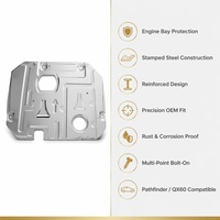 Protection de carter moteur en acier estampé pour Tanlu Pathfinder QX60 SUV de taille moyenne