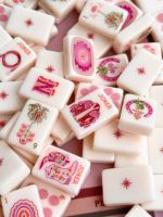 Set Mahjong Akrilik Lucu Bertema Koboi Negara Barat Daya 2026, 160 Buah, Ubin Bermotif Gaya Amerika untuk Pertemuan Dalam Ruangan