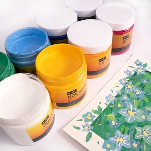 HIMI <span class=keywords><strong>Gouache</strong></span> 12 couleurs 200ml Arts muraux Peintures <span class=keywords><strong>Toile</strong></span> Art Décor <span class=keywords><strong>Gouache</strong></span> Ensemble de 12 - Product Image 6