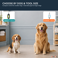 Pince coupe-ongles pour chien en acier inoxydable, coupe-griffes pour animaux de compagnie avec poignée antidérapante et verrou de sécurité pour le soin des griffes des chiens et des chiots
