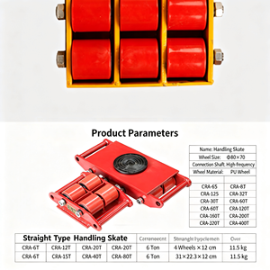 Kit de déplacement de meubles et d'appareils robuste avec roulettes pivotantes à 360° et poignées, pour usage professionnel, neuf, OEM, haut de gamme, offre spéciale - Product Image 3