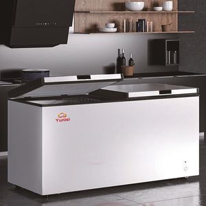 <span class=keywords><strong>Prix</strong></span> d'usine Congélateur commercial horizontal 1000L Boucherie de grande taille Remise à usage intensif - Product Image 4